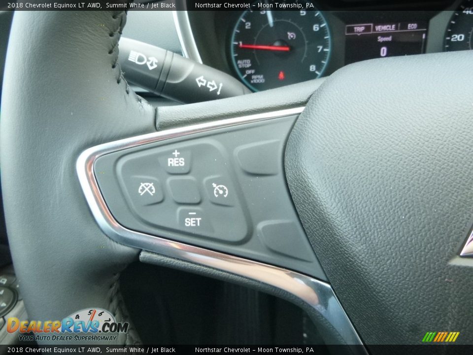 2018 Chevrolet Equinox LT AWD Summit White / Jet Black Photo #21