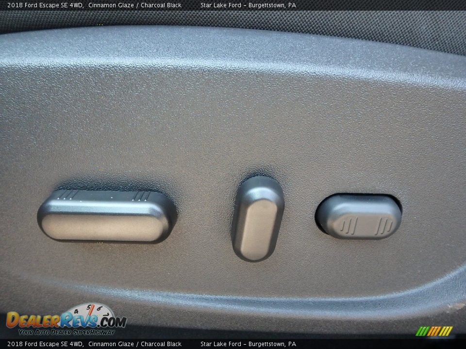 2018 Ford Escape SE 4WD Cinnamon Glaze / Charcoal Black Photo #14