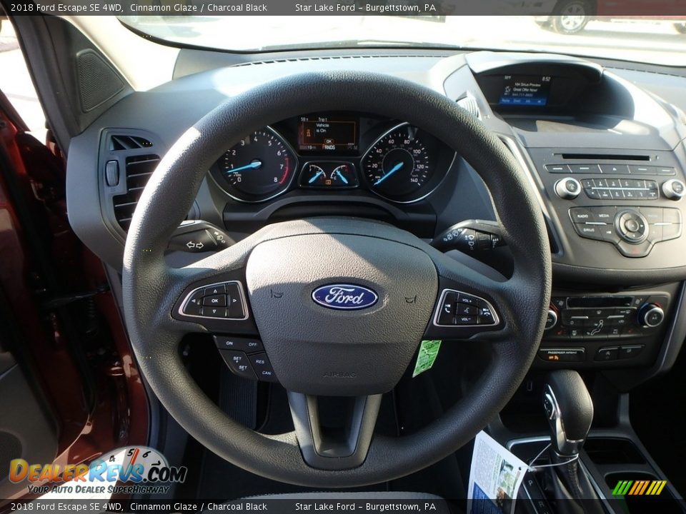 2018 Ford Escape SE 4WD Cinnamon Glaze / Charcoal Black Photo #16