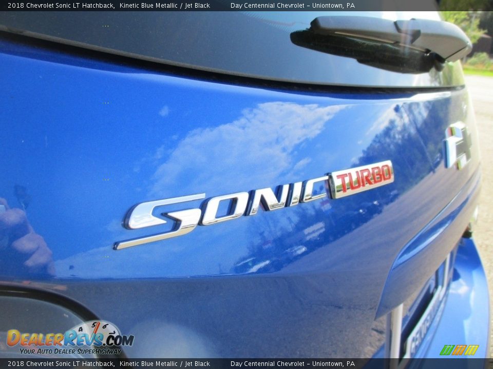 2018 Chevrolet Sonic LT Hatchback Kinetic Blue Metallic / Jet Black Photo #4