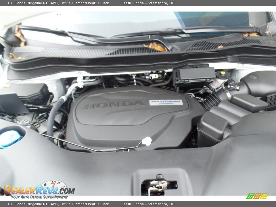 2018 Honda Ridgeline RTL AWD 3.5 Liter VCM SOHC 24-Valve i-VTEC V6 Engine Photo #17