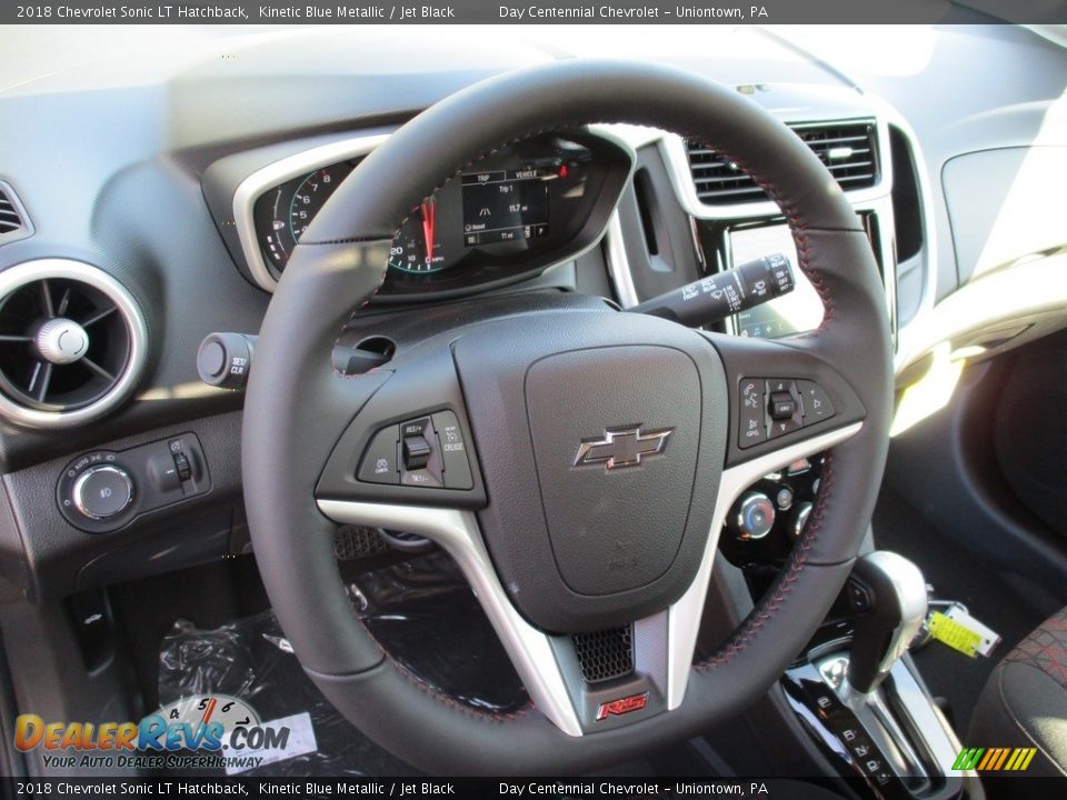 2018 Chevrolet Sonic LT Hatchback Steering Wheel Photo #13