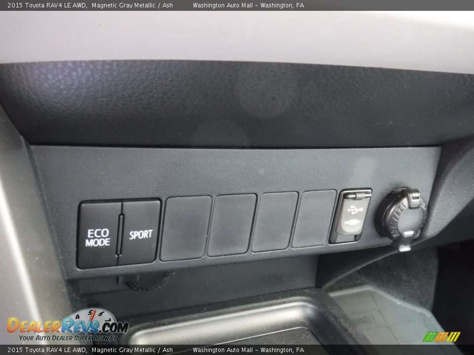 2015 Toyota RAV4 LE AWD Magnetic Gray Metallic / Ash Photo #18