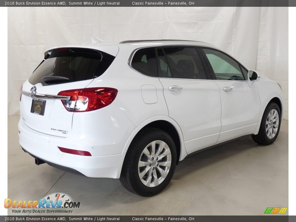 2018 Buick Envision Essence AWD Summit White / Light Neutral Photo #2