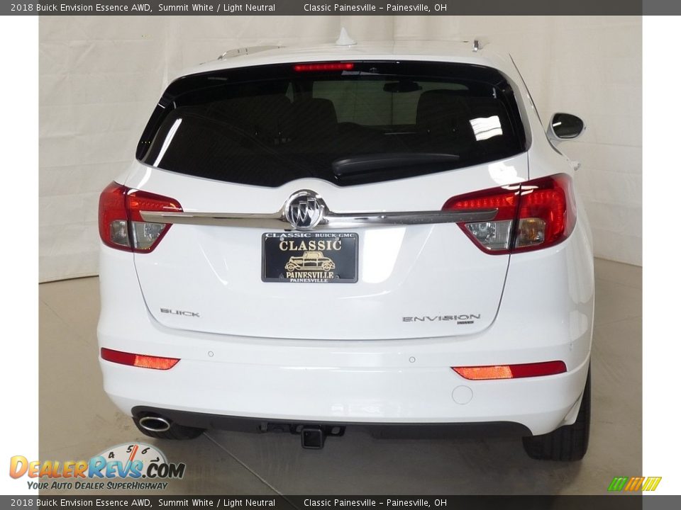 2018 Buick Envision Essence AWD Summit White / Light Neutral Photo #3