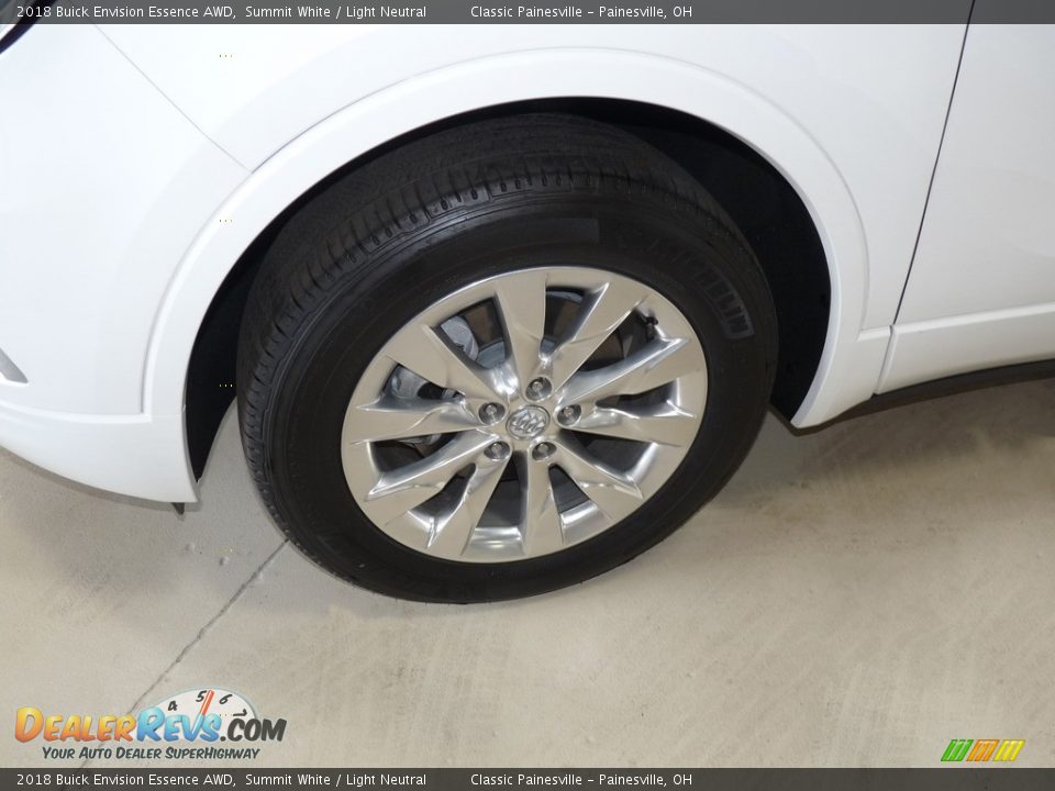 2018 Buick Envision Essence AWD Summit White / Light Neutral Photo #5