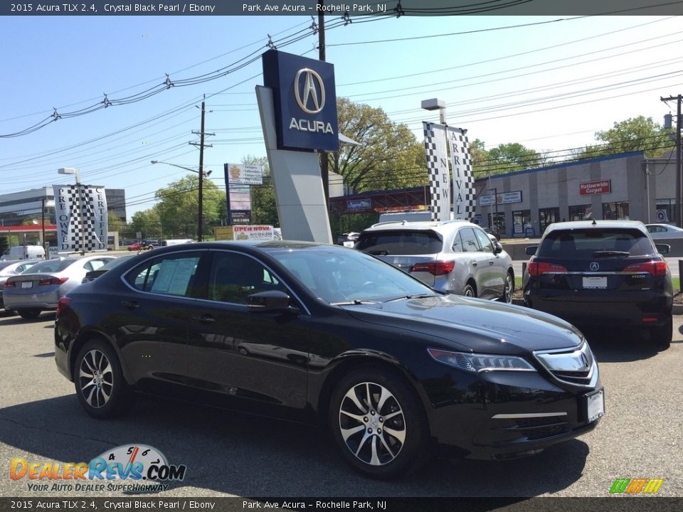 2015 Acura TLX 2.4 Crystal Black Pearl / Ebony Photo #1
