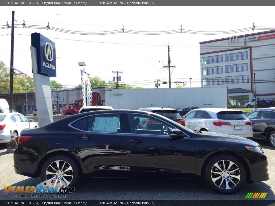 2015 Acura TLX 2.4 Crystal Black Pearl / Ebony Photo #2