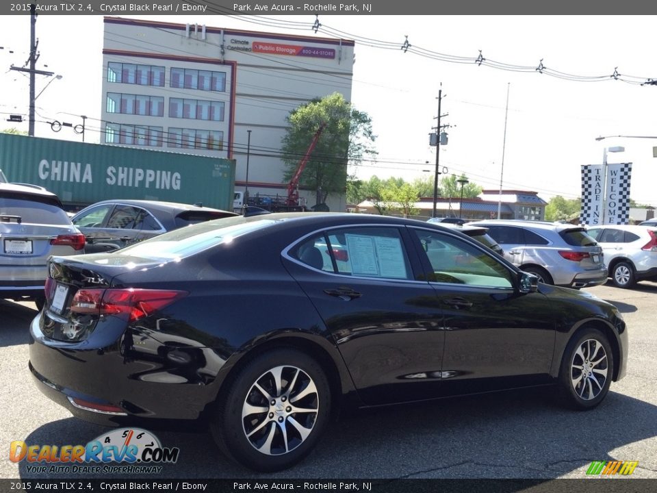 2015 Acura TLX 2.4 Crystal Black Pearl / Ebony Photo #3
