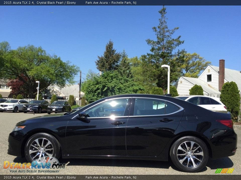 2015 Acura TLX 2.4 Crystal Black Pearl / Ebony Photo #6