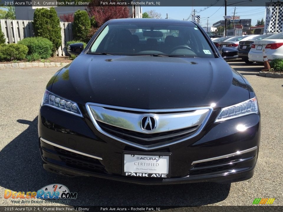 2015 Acura TLX 2.4 Crystal Black Pearl / Ebony Photo #8