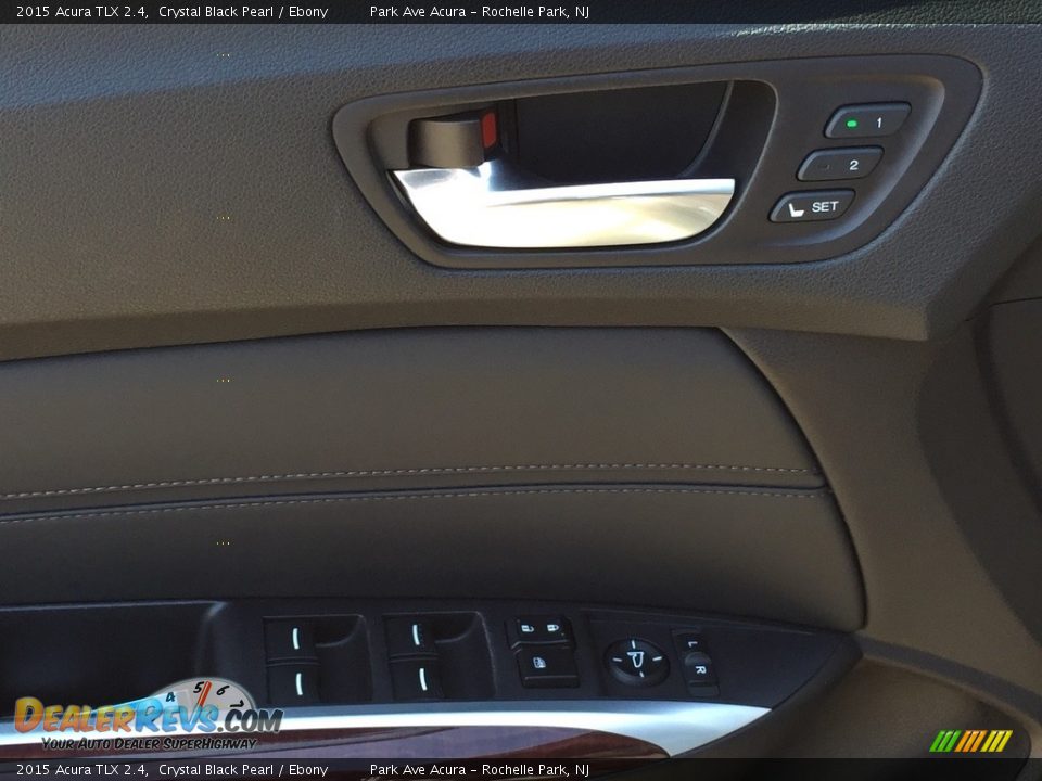 2015 Acura TLX 2.4 Crystal Black Pearl / Ebony Photo #10