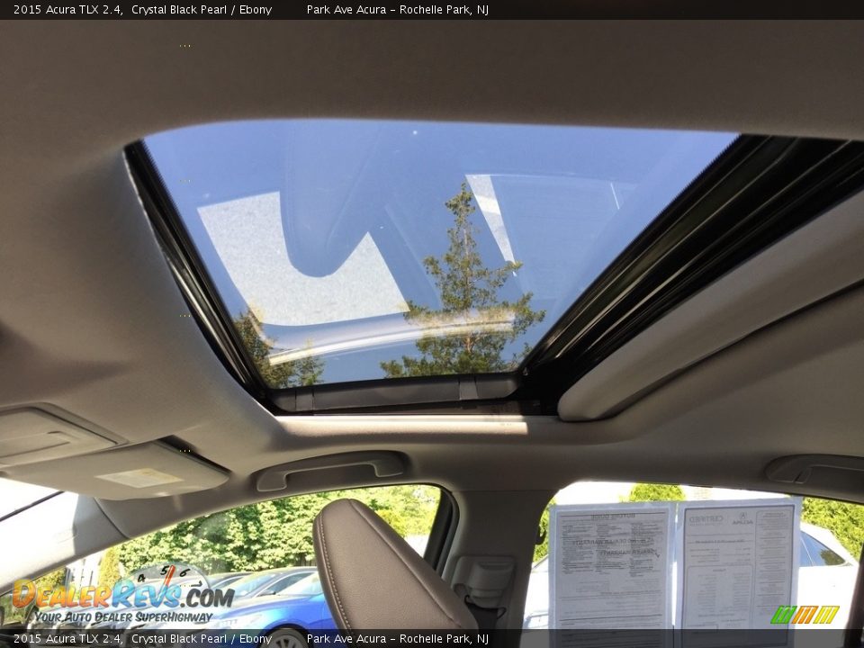 2015 Acura TLX 2.4 Crystal Black Pearl / Ebony Photo #13
