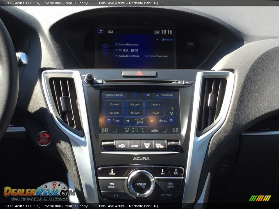 2015 Acura TLX 2.4 Crystal Black Pearl / Ebony Photo #15