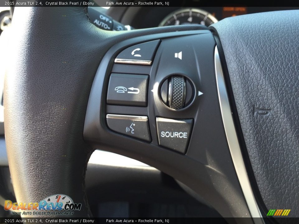 2015 Acura TLX 2.4 Crystal Black Pearl / Ebony Photo #18