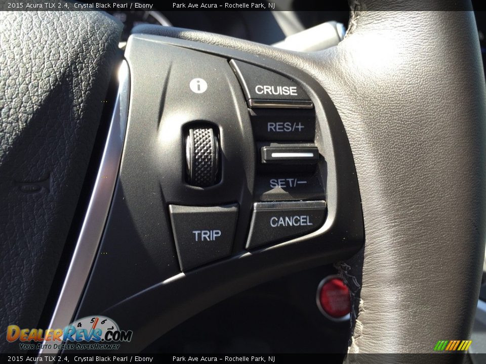 2015 Acura TLX 2.4 Crystal Black Pearl / Ebony Photo #19
