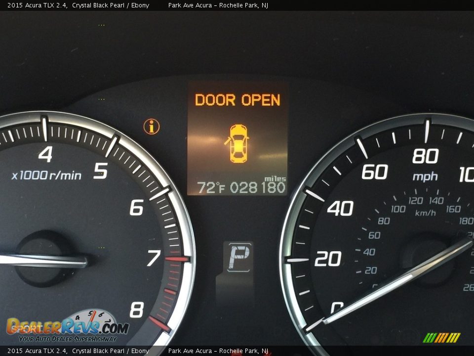 2015 Acura TLX 2.4 Crystal Black Pearl / Ebony Photo #20