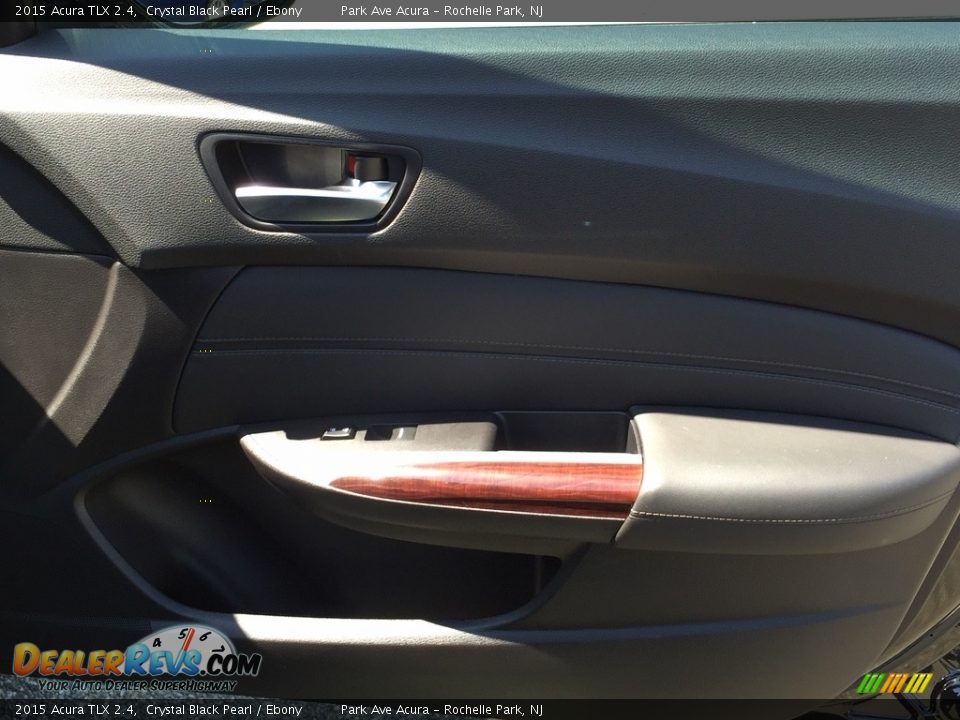 2015 Acura TLX 2.4 Crystal Black Pearl / Ebony Photo #25