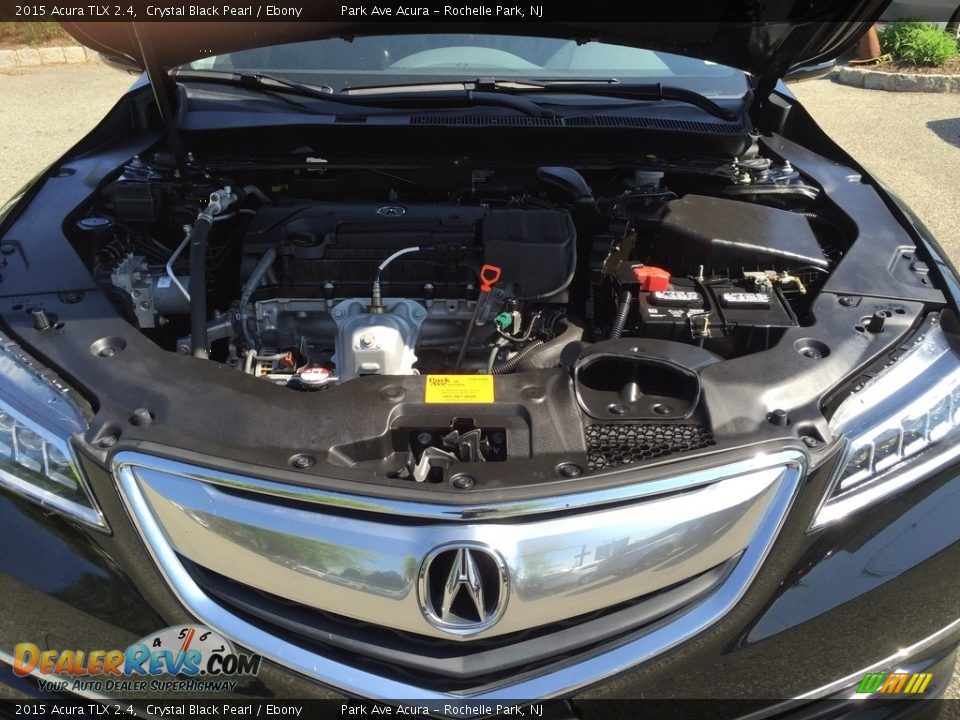 2015 Acura TLX 2.4 Crystal Black Pearl / Ebony Photo #30
