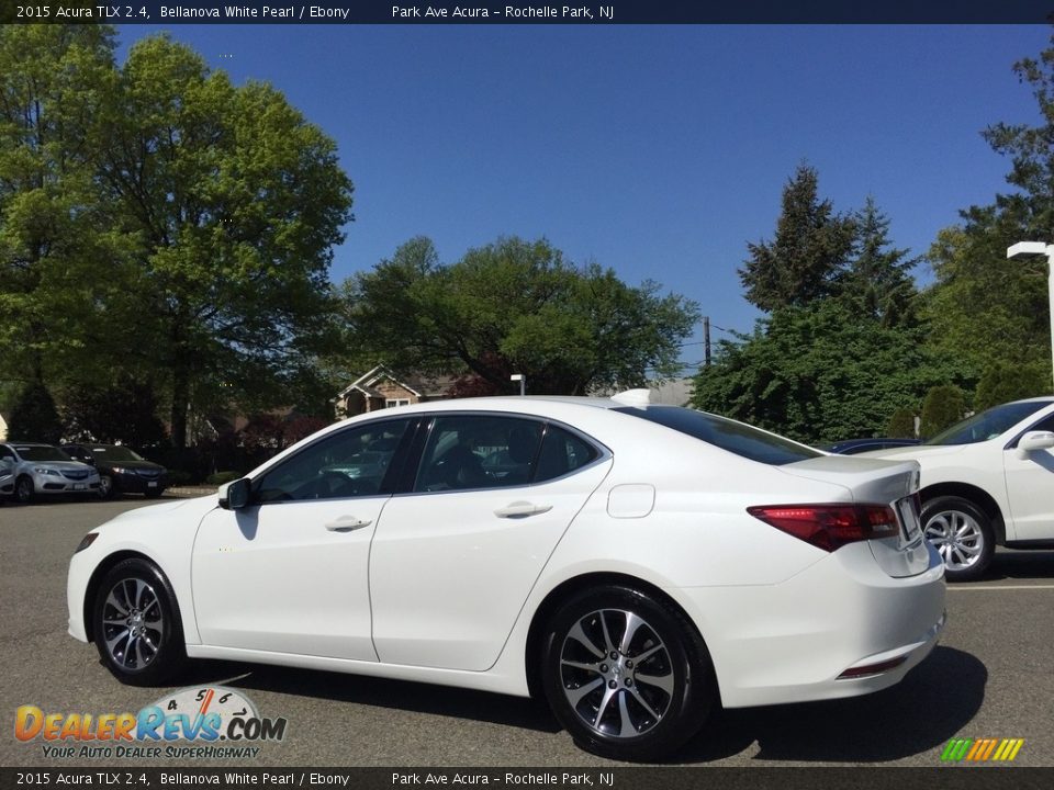 2015 Acura TLX 2.4 Bellanova White Pearl / Ebony Photo #5