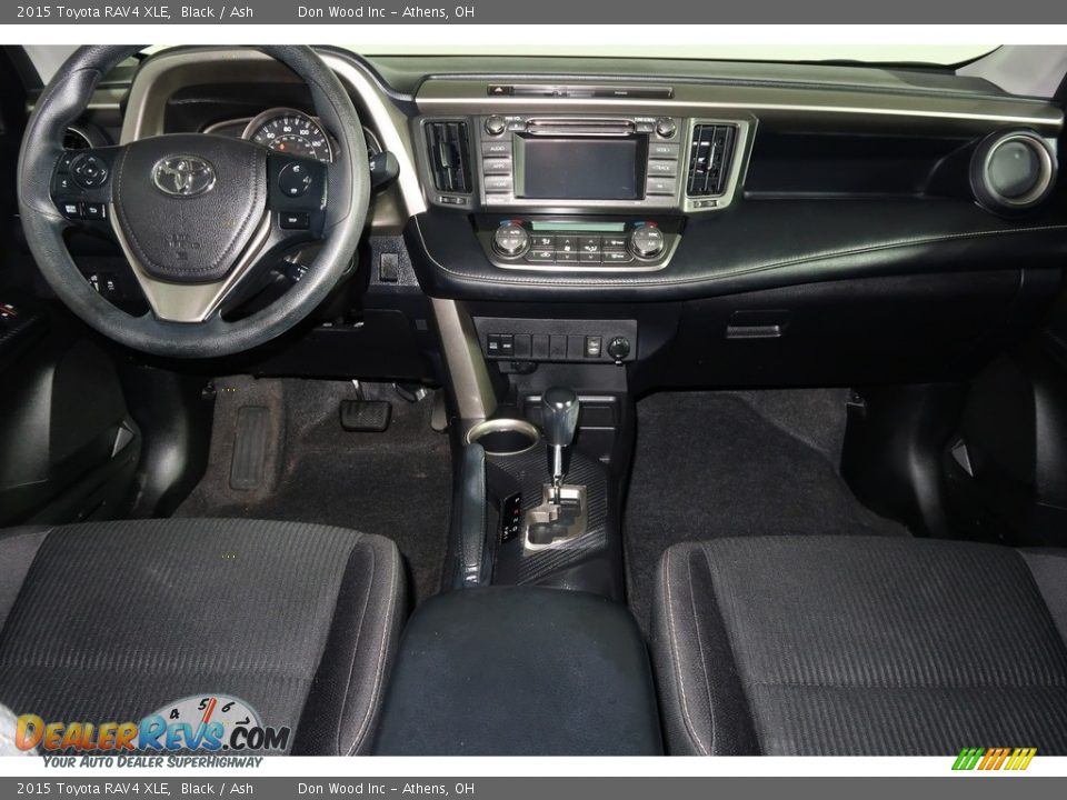 2015 Toyota RAV4 XLE Black / Ash Photo #15