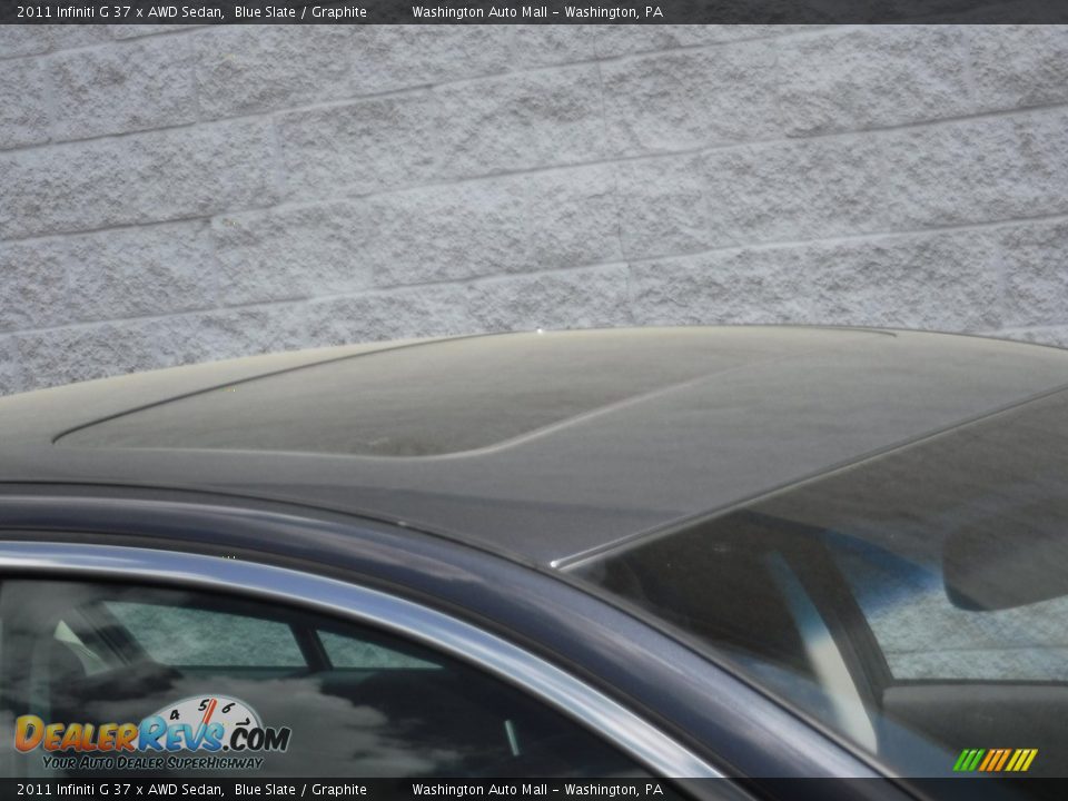 2011 Infiniti G 37 x AWD Sedan Blue Slate / Graphite Photo #4