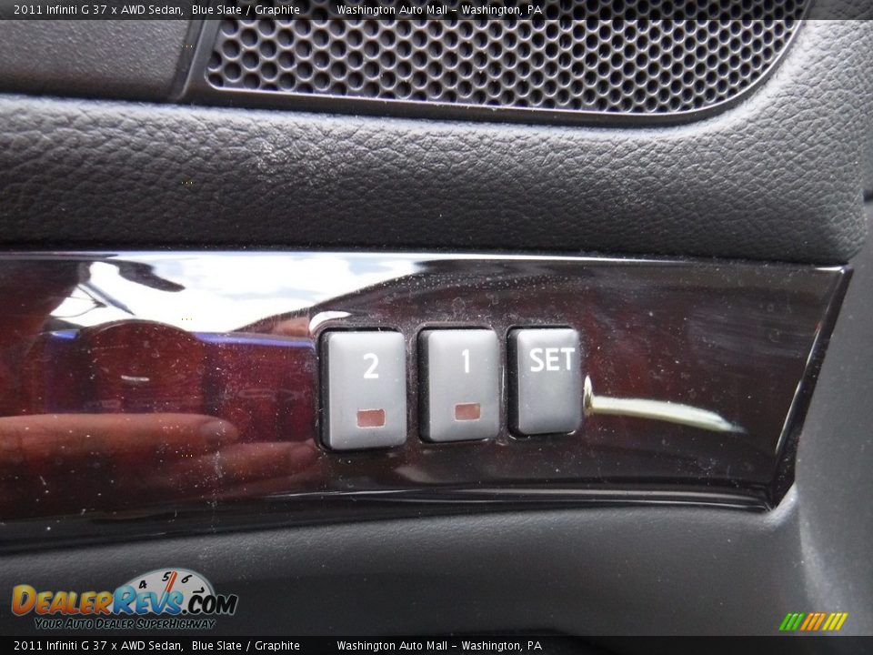 2011 Infiniti G 37 x AWD Sedan Blue Slate / Graphite Photo #14