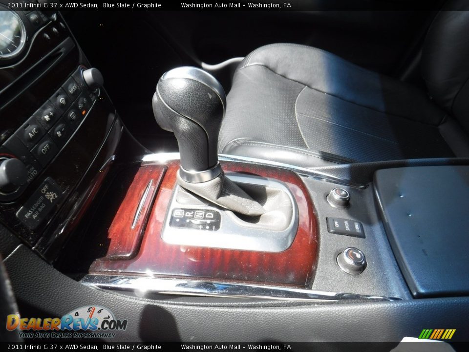 2011 Infiniti G 37 x AWD Sedan Blue Slate / Graphite Photo #18