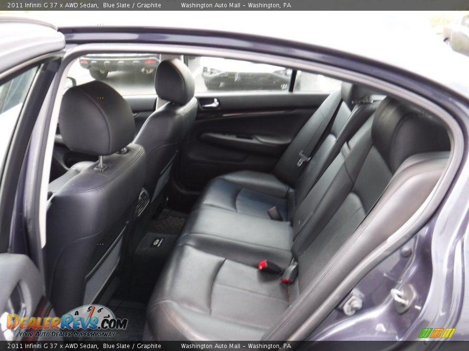 2011 Infiniti G 37 x AWD Sedan Blue Slate / Graphite Photo #24