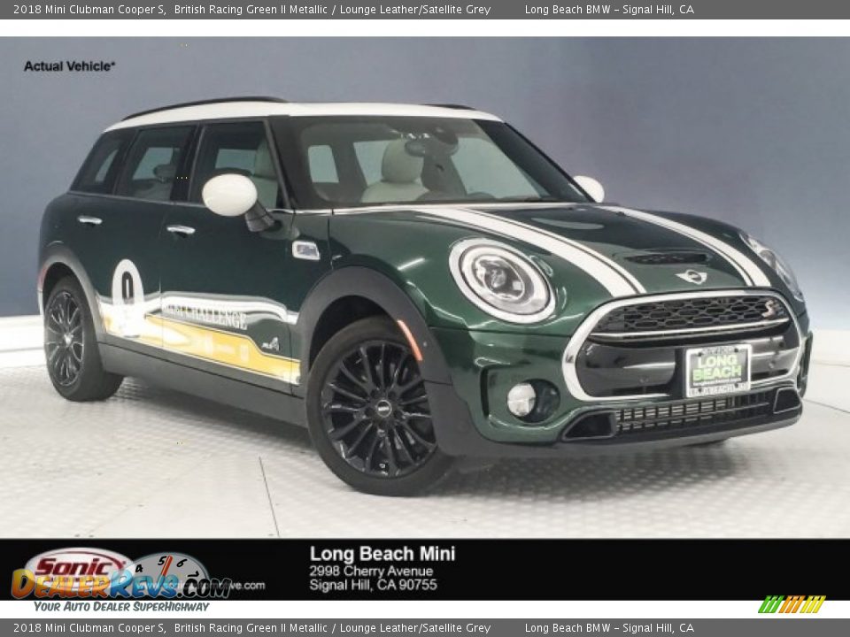 2018 Mini Clubman Cooper S British Racing Green II Metallic / Lounge Leather/Satellite Grey Photo #1