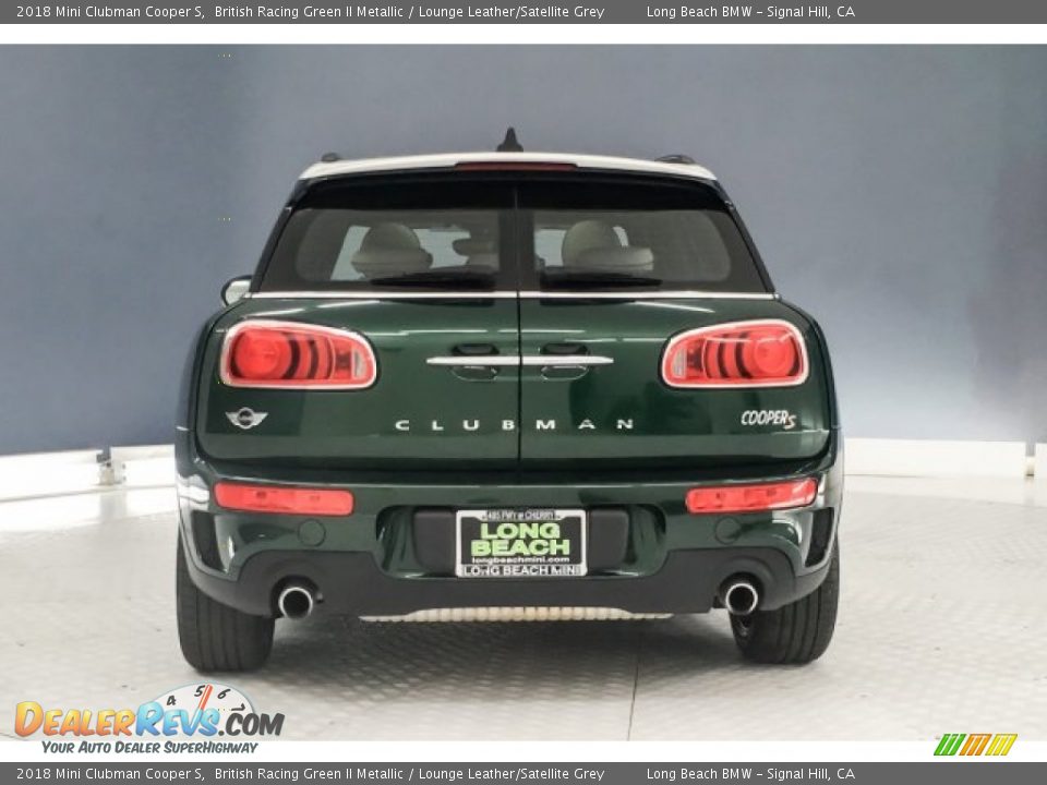 2018 Mini Clubman Cooper S British Racing Green II Metallic / Lounge Leather/Satellite Grey Photo #3