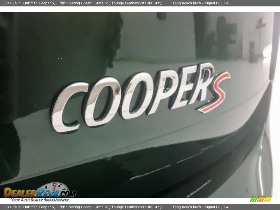 2018 Mini Clubman Cooper S British Racing Green II Metallic / Lounge Leather/Satellite Grey Photo #7