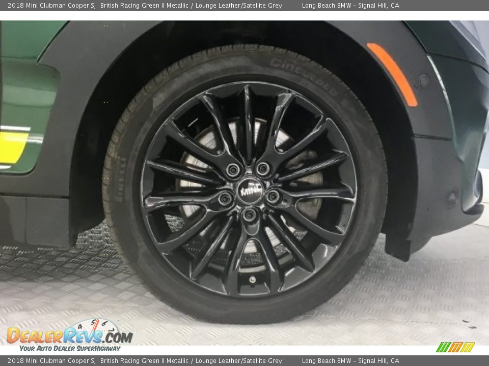 2018 Mini Clubman Cooper S British Racing Green II Metallic / Lounge Leather/Satellite Grey Photo #8