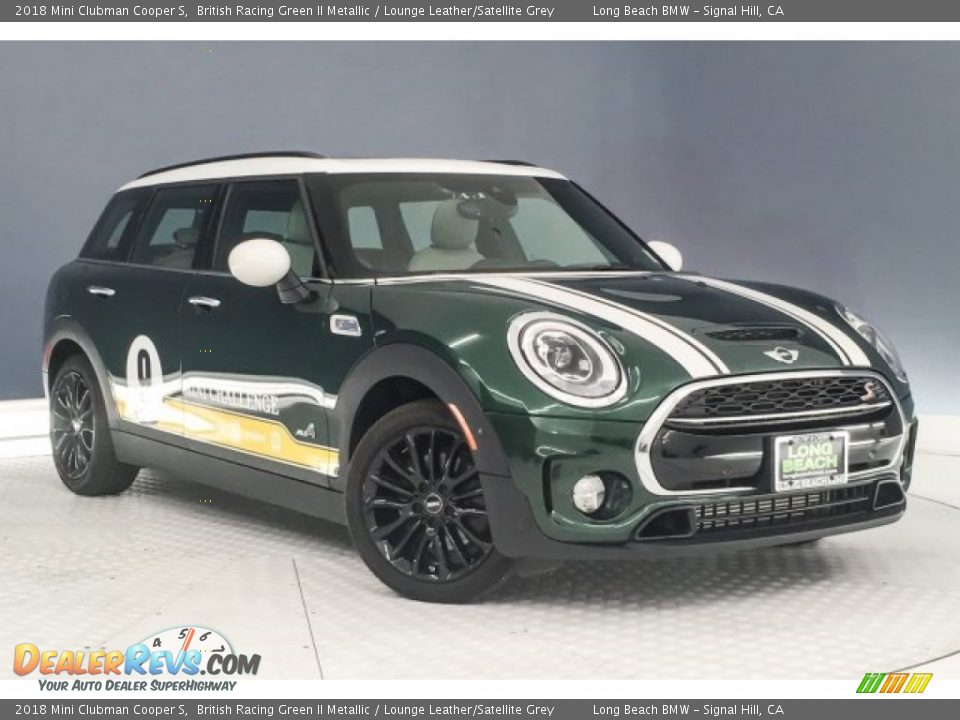 2018 Mini Clubman Cooper S British Racing Green II Metallic / Lounge Leather/Satellite Grey Photo #12