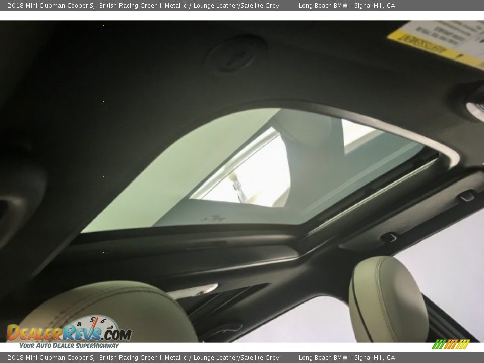 2018 Mini Clubman Cooper S British Racing Green II Metallic / Lounge Leather/Satellite Grey Photo #26