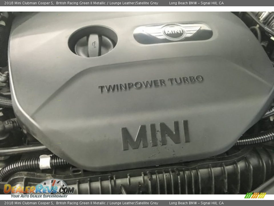 2018 Mini Clubman Cooper S British Racing Green II Metallic / Lounge Leather/Satellite Grey Photo #28