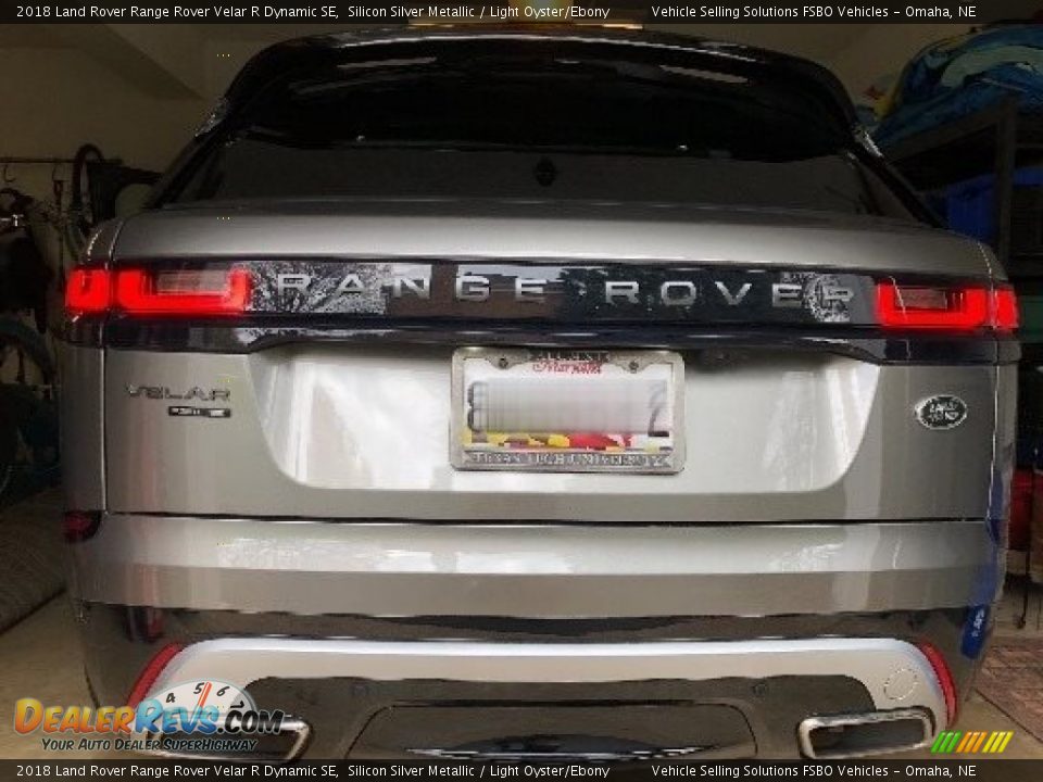 2018 Land Rover Range Rover Velar R Dynamic SE Silicon Silver Metallic / Light Oyster/Ebony Photo #7