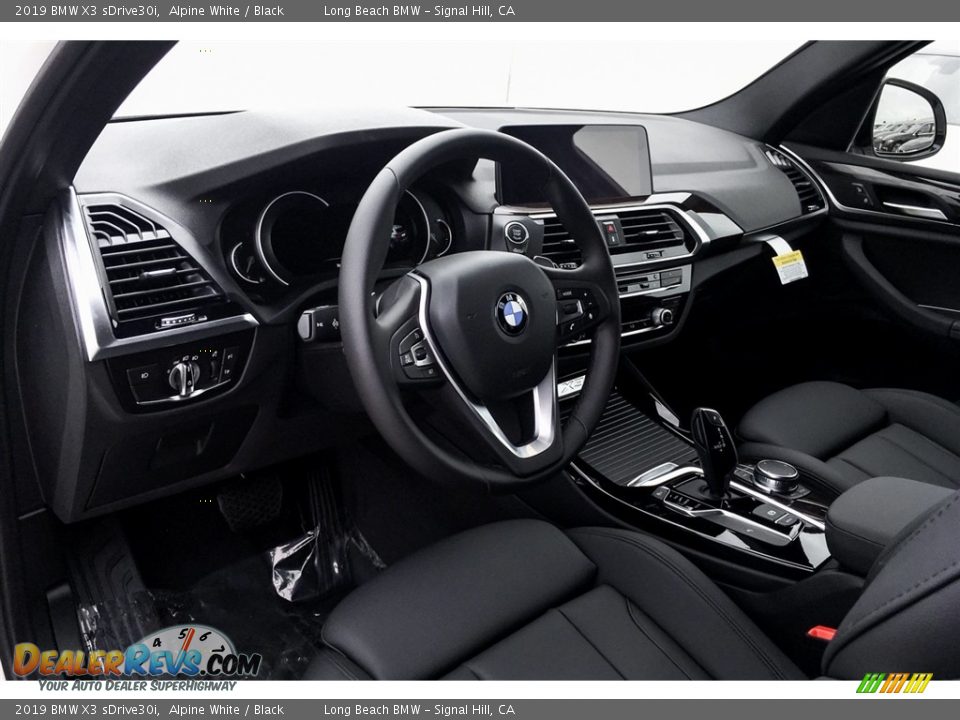 2019 BMW X3 sDrive30i Alpine White / Black Photo #5