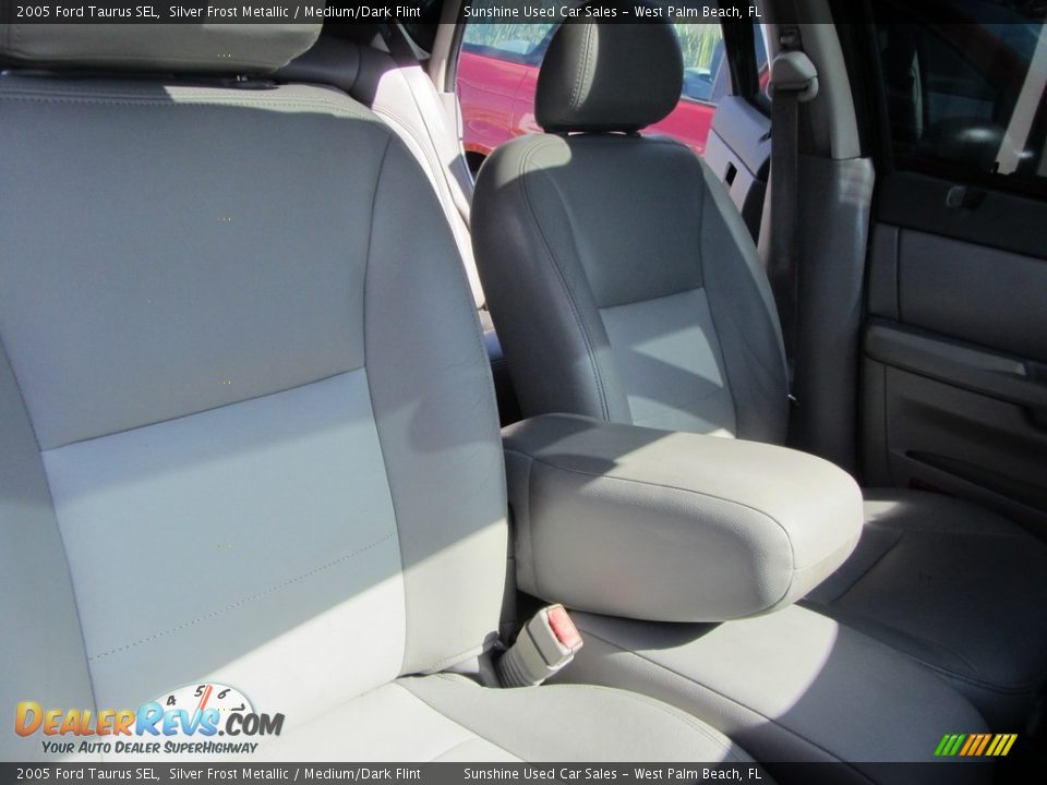 2005 Ford Taurus SEL Silver Frost Metallic / Medium/Dark Flint Photo #18