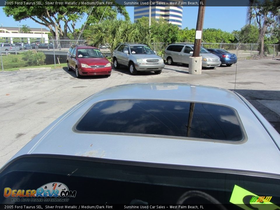 2005 Ford Taurus SEL Silver Frost Metallic / Medium/Dark Flint Photo #19