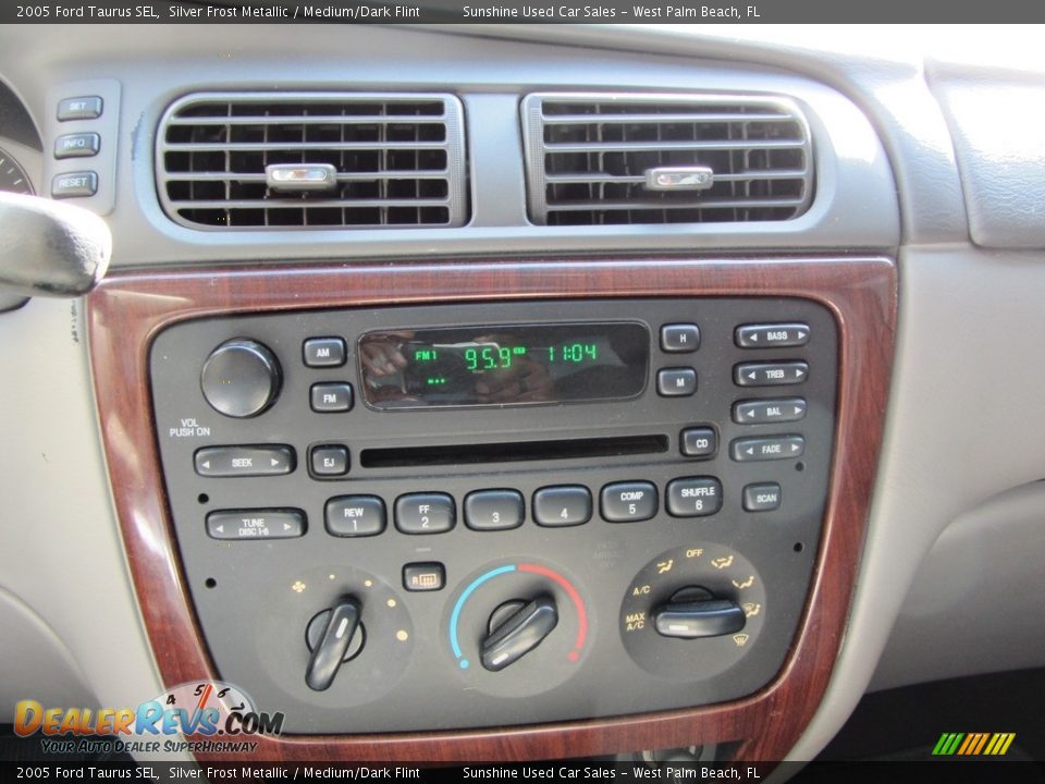 2005 Ford Taurus SEL Silver Frost Metallic / Medium/Dark Flint Photo #21