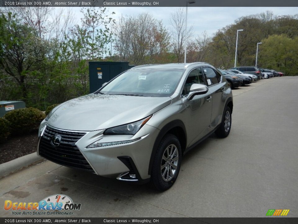 2018 Lexus NX 300 AWD Atomic Silver / Black Photo #1