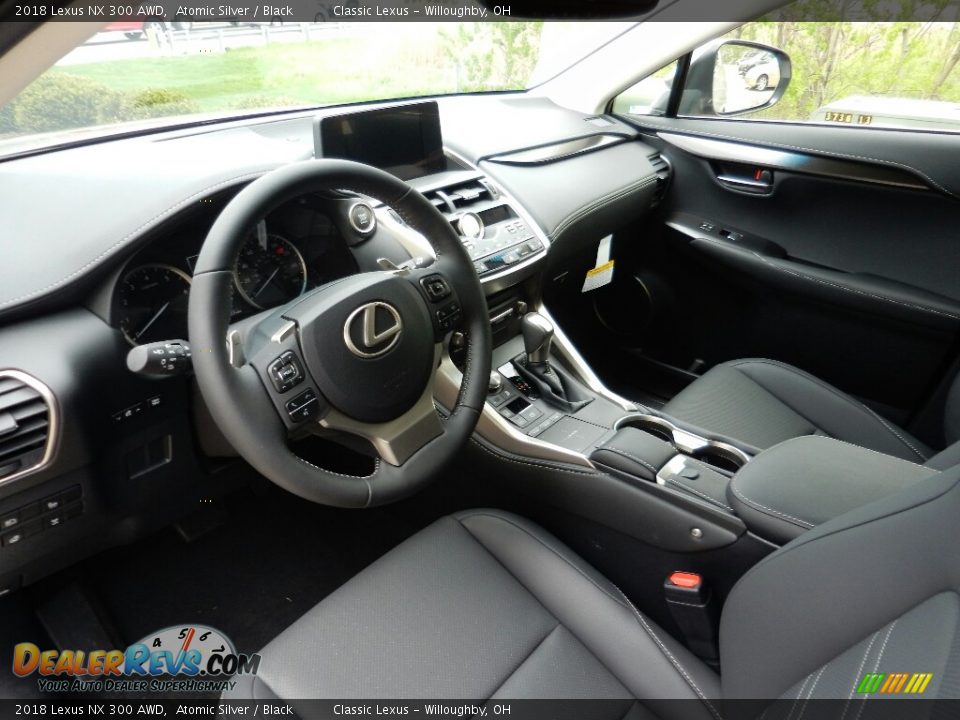 2018 Lexus NX 300 AWD Atomic Silver / Black Photo #2