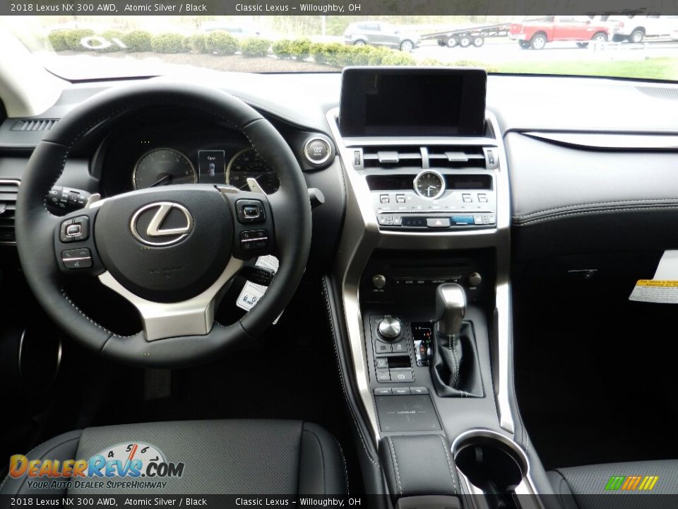 2018 Lexus NX 300 AWD Atomic Silver / Black Photo #3