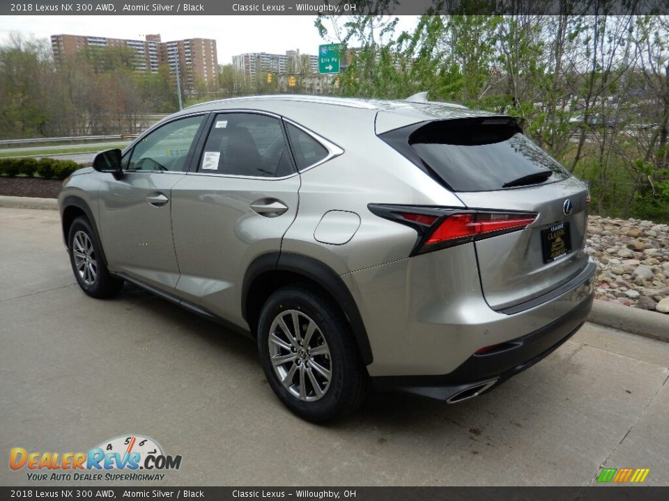 2018 Lexus NX 300 AWD Atomic Silver / Black Photo #5