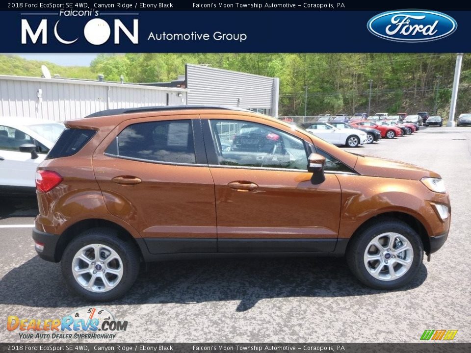2018 Ford EcoSport SE 4WD Canyon Ridge / Ebony Black Photo #1