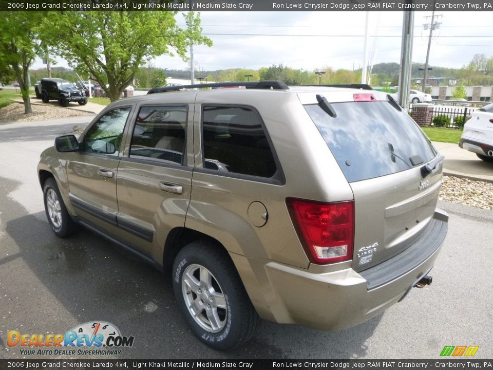 2006 Jeep Grand Cherokee Laredo 4x4 Light Khaki Metallic / Medium Slate Gray Photo #7
