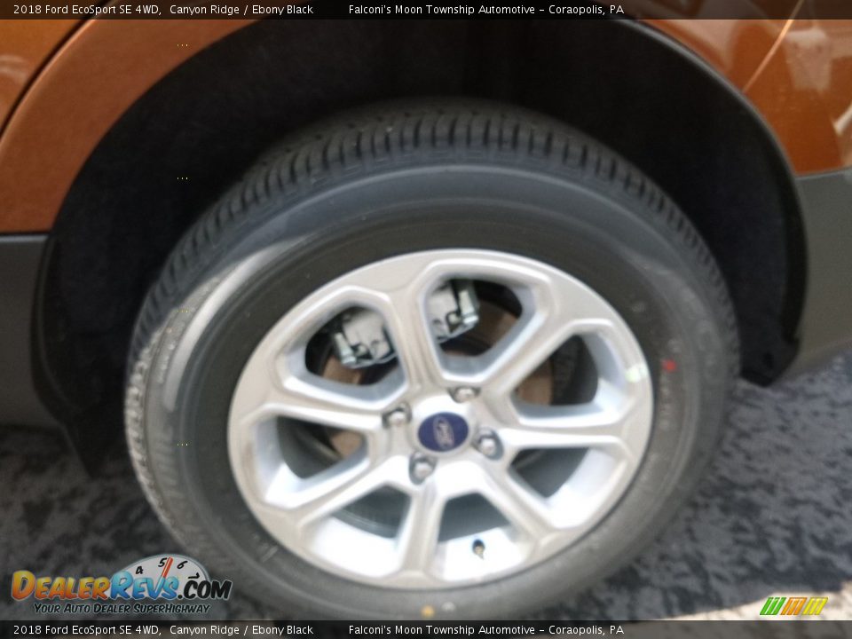 2018 Ford EcoSport SE 4WD Canyon Ridge / Ebony Black Photo #7