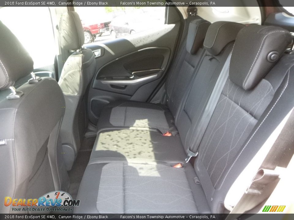 2018 Ford EcoSport SE 4WD Canyon Ridge / Ebony Black Photo #8