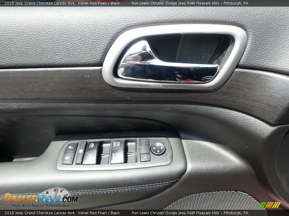 2018 Jeep Grand Cherokee Laredo 4x4 Velvet Red Pearl / Black Photo #13